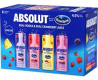 Absolut Ocean Spray Variety Pack